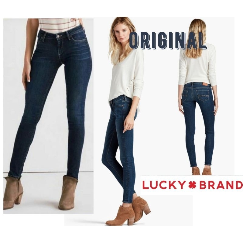 Celana Panjang Denim Wanita Lucky*Brand Original