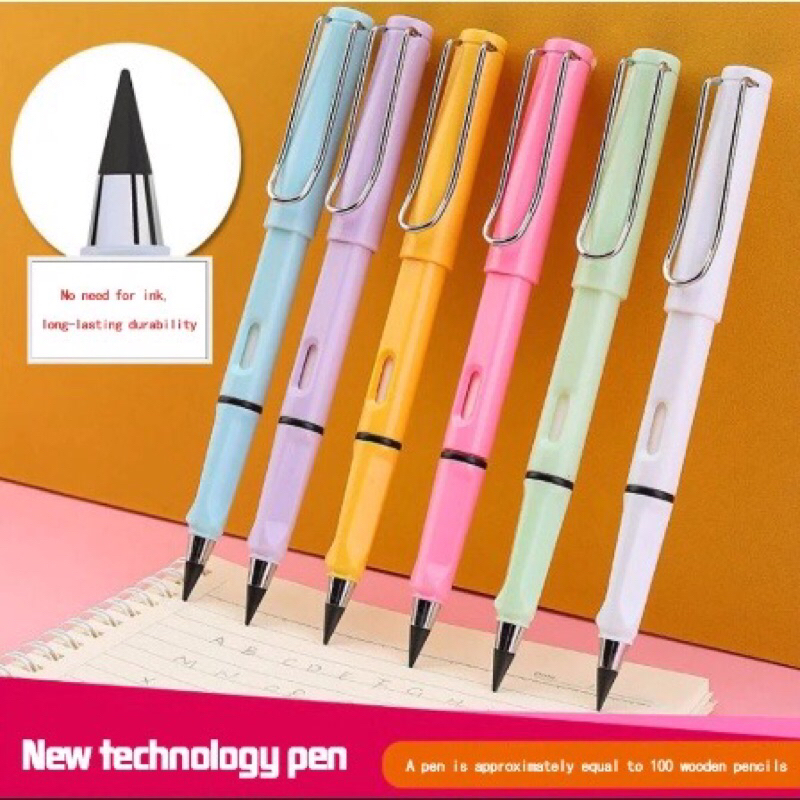 

DOM PENSIL ETERNAL PENSIL AJAIB TANPA RAUTAN SEKOLAH TANPA ISI UNLIMITED ETERNAL PENCIL TIDAK HABIS