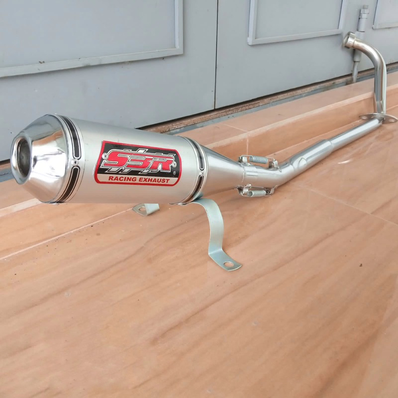 Knalpot Racing SBR Jupiter MX Old / Jupiter MX New 135 Fullset / fullsystem - knalpot motor