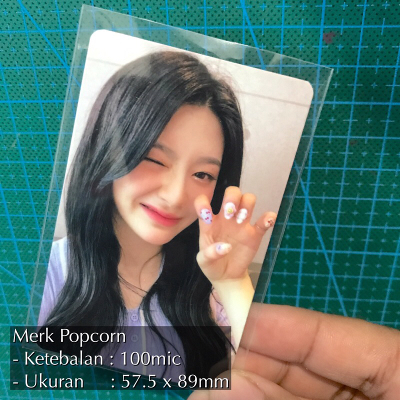 [READY STOCK] CARD SLEEVES PLASTIK PELINDUNG PHOTOCARD / FOTO INSTAN