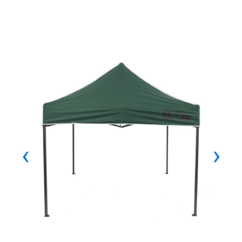 Gazebo lipat 2 x 2 meter soleil/tenda lipat warna hijau biru merah