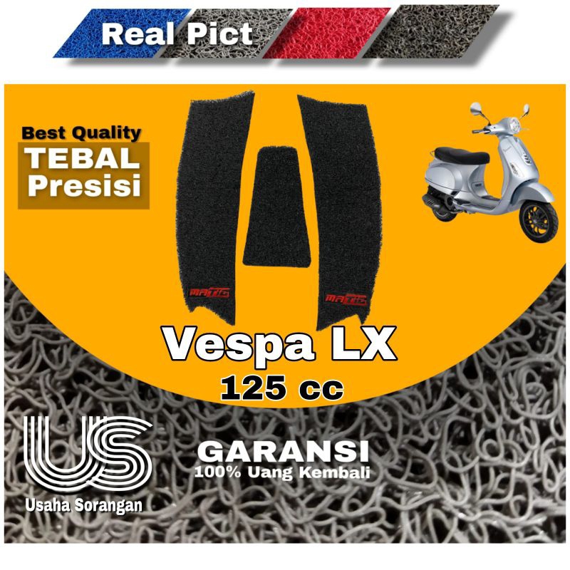 Karpet motor Vespa LX  125/Pijakan kaki Vespa LX  125/Karpet Motor Matic/motor Vespa