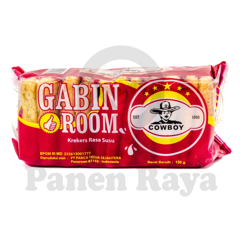 

Gabin Room Kabin Krekers Rasa Susu Cowboy