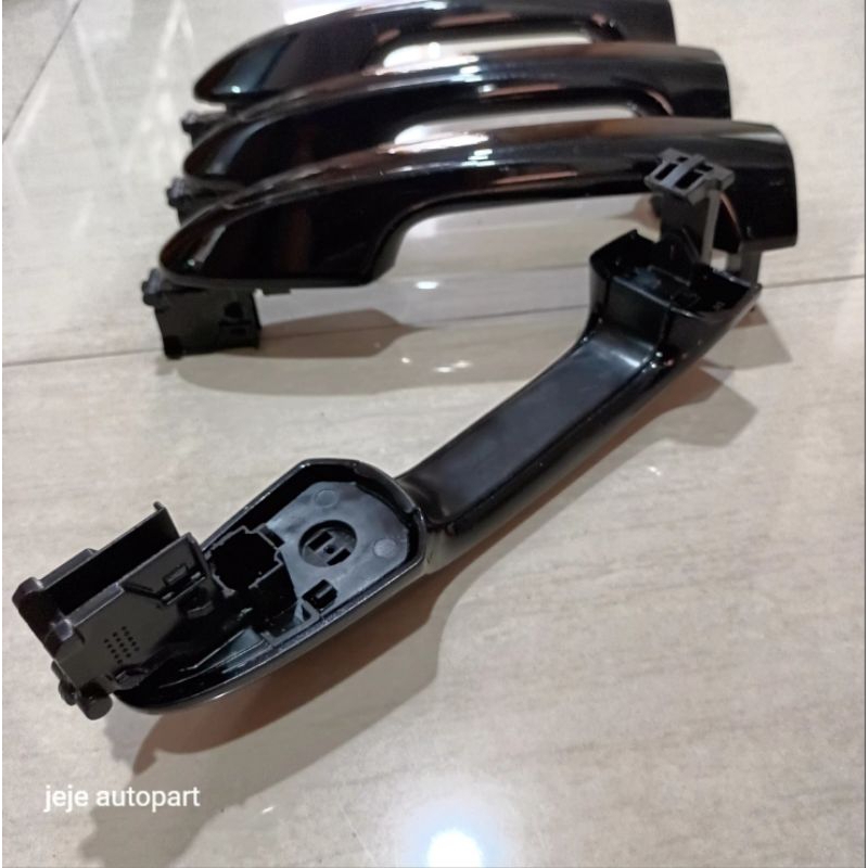 hendel handle pintu luar set hitam innova reborn fortuner hilux ORIGINAL