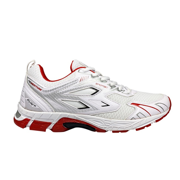 SPOTEC VENTURE CASUAL/Sepatu Olahraga/Sepatu Lari/Sepatu Tenis/Sepatu Badmintoon/Sepatu Pria/PUTIH-M