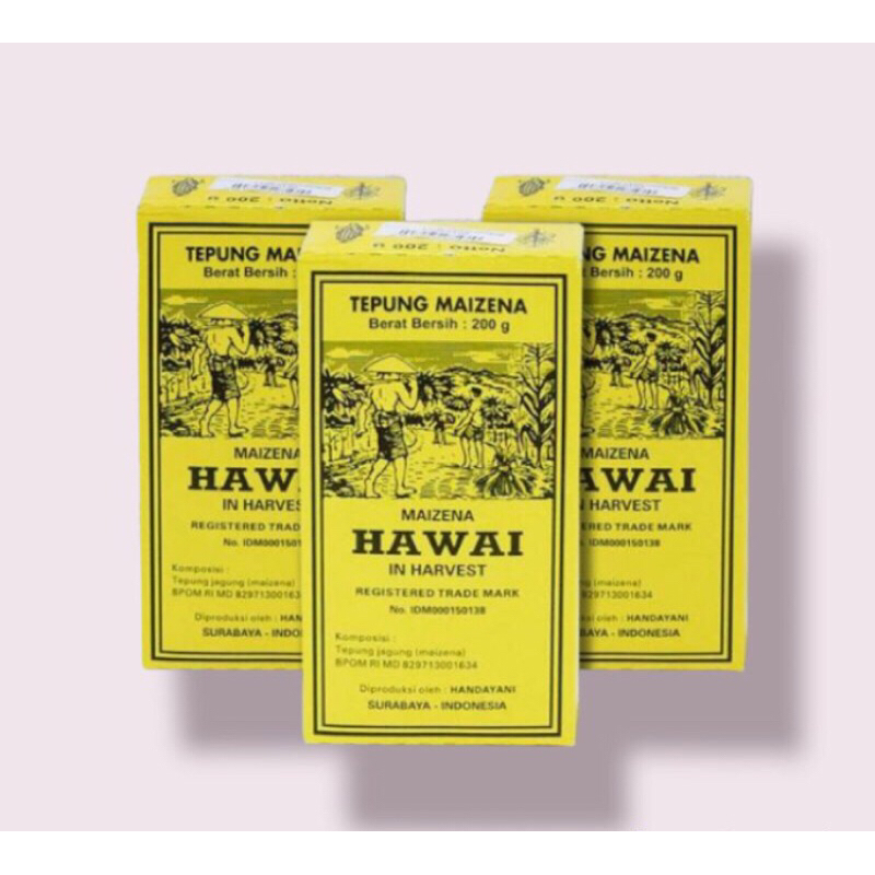 

Tepung Maizena Hawai 200g