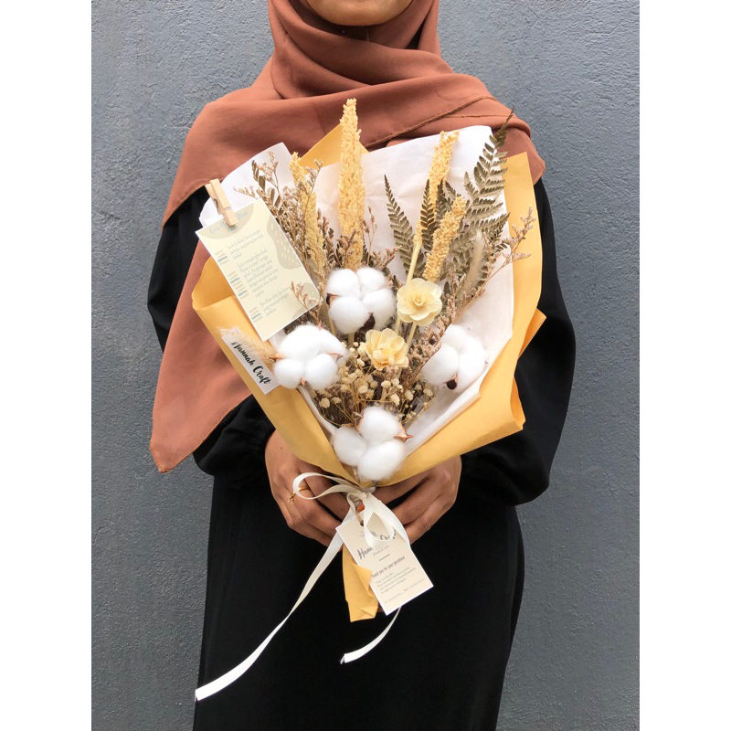 Buket Bunga Lamaran/ Dried Flower/ Buket Prewed/ Bunga Kering Aesthetic