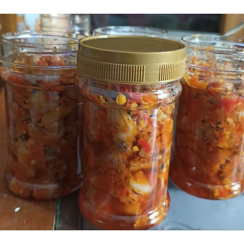 

sambal cumi dan sambal tongkol pedas