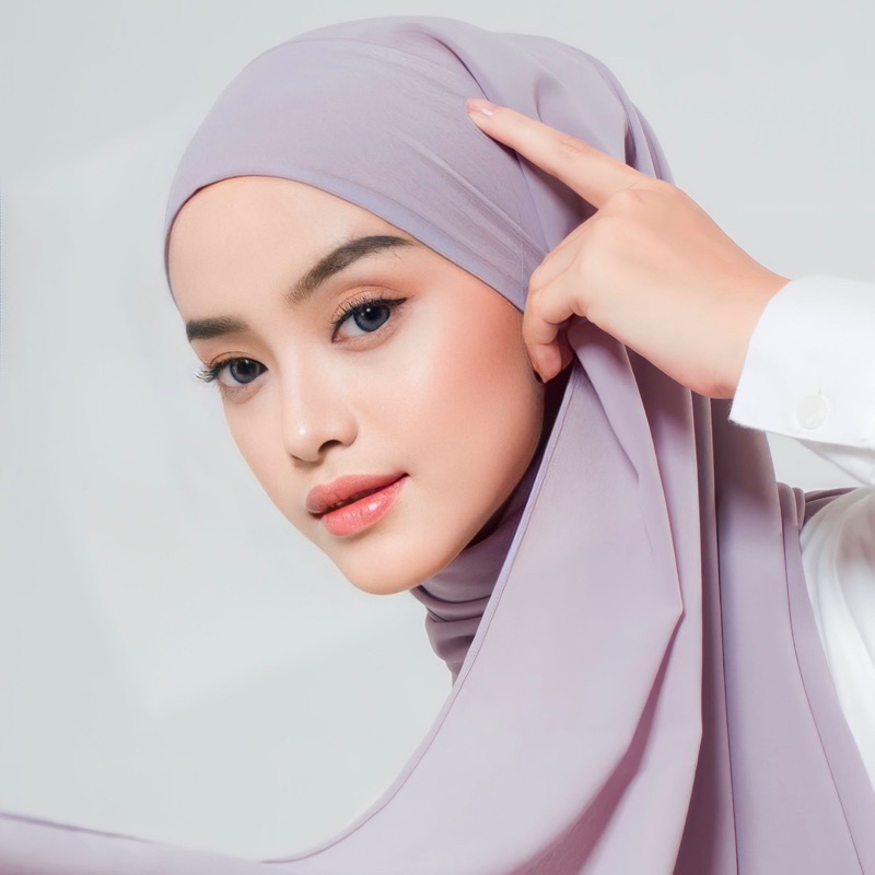 Dhinda Hijab - Pasmina Ceruty (Kain Ceruty Terbaik) Pashmina Panjang