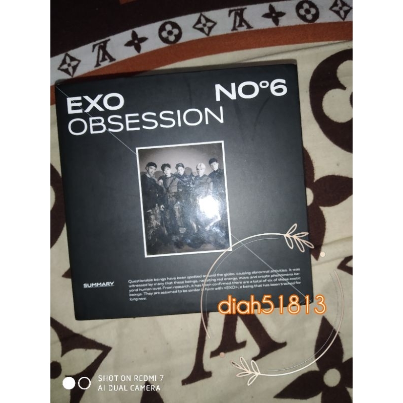 Album Only EXO Obsession Kihno Version