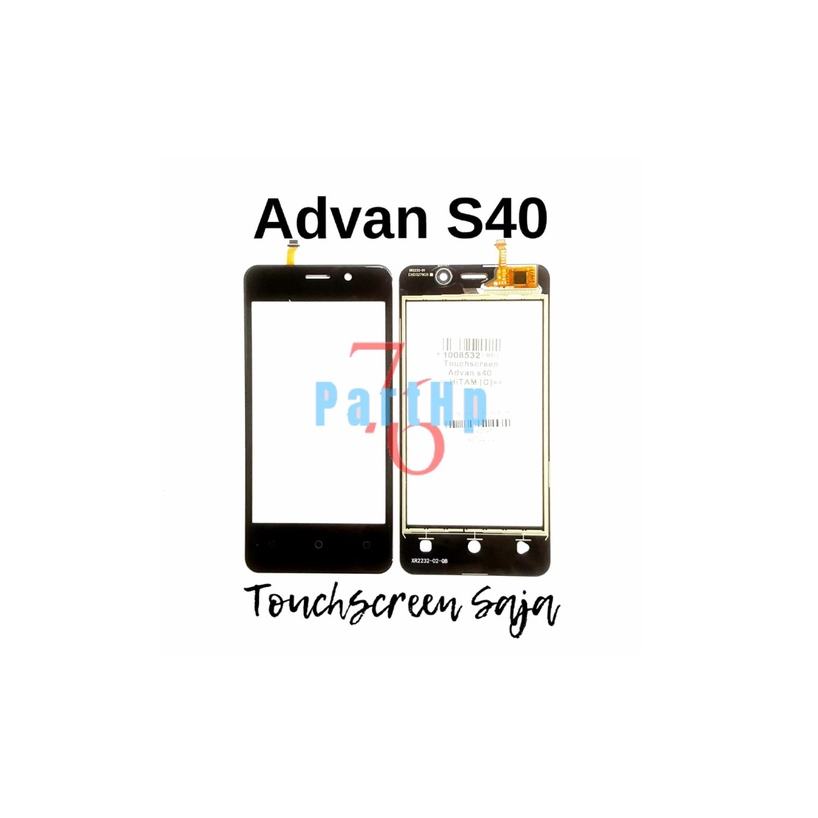 Touchscreen Layar Kaca Sentuh Advan S40 - Layar Sentuh Ts