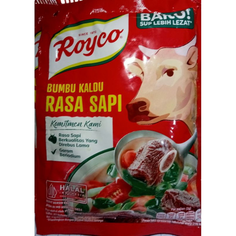 Royco ayam dan sapi 94 gram tanggung