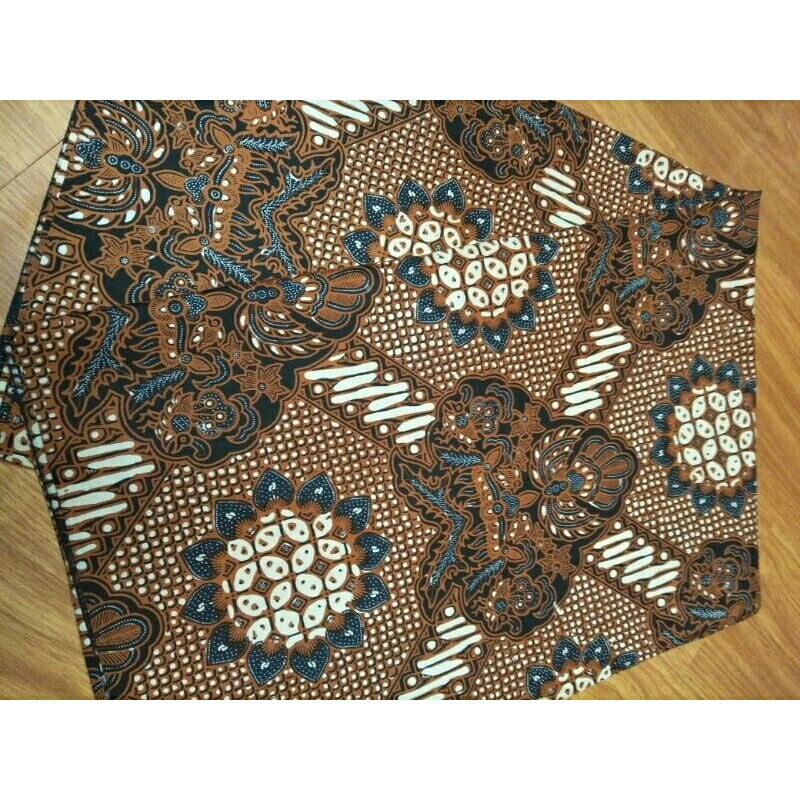 Kain jarik batik tulis premium motif kawung ceplok ksatrian batik jogja solo