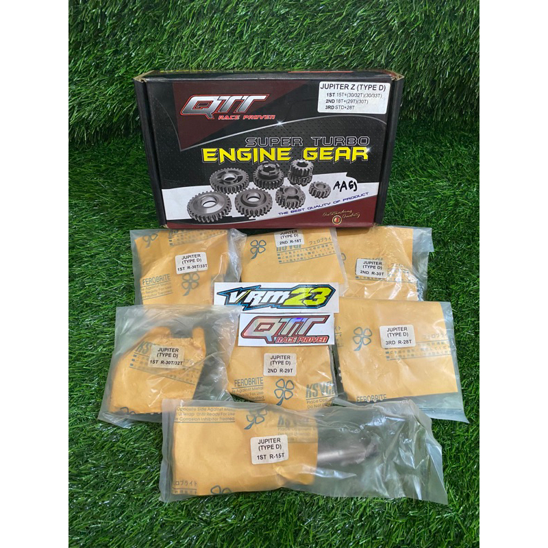 Rasio qtt sleep engine jupiter z 1st 15 (30 32) (30 33) 2nd 18 29 30