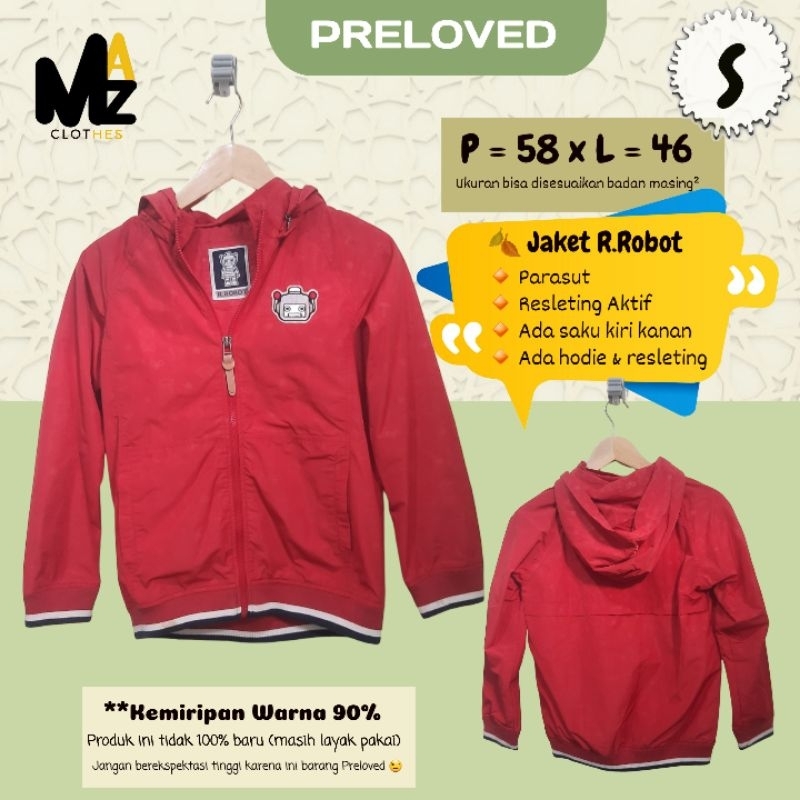 MAZ Preloved - Bekas Jaket R.Robot - Jaket Second Branded - Murah Layak Pakai