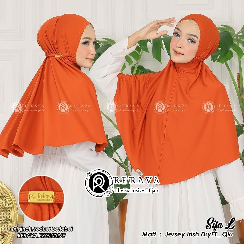 Hijab Instan Syiria Non Pet Sifa Mika L Jersey Dry.FT Qiu Ory Rerava Jersey Fremium