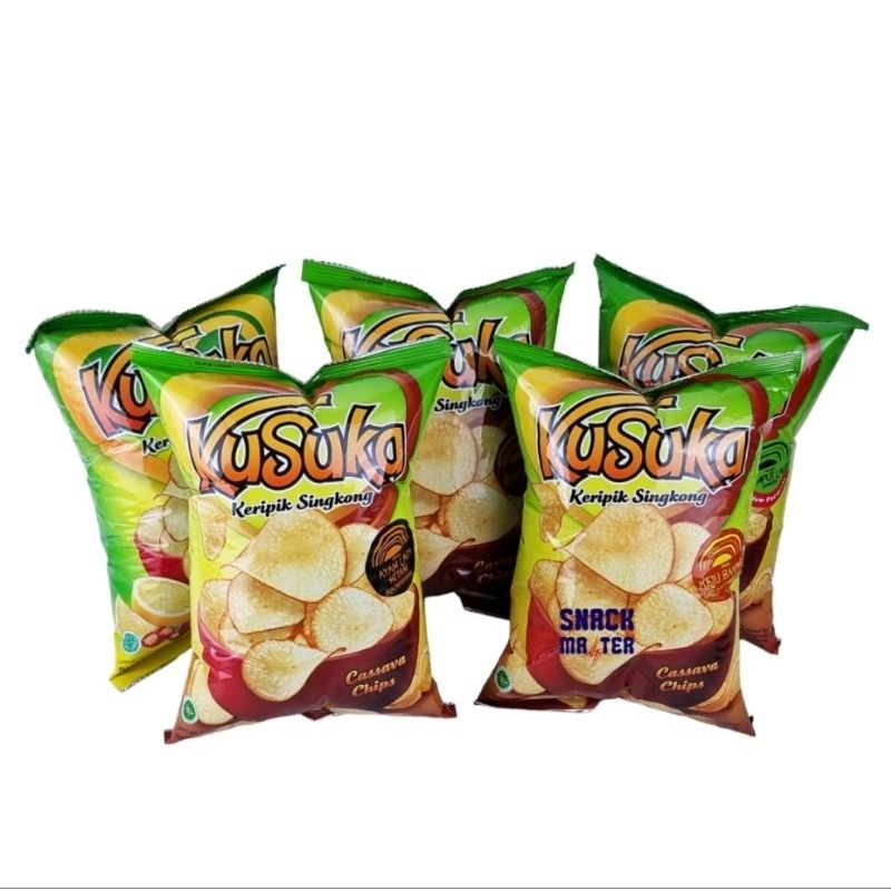 

00Kusuka keripik Singkong - Netto 60gr