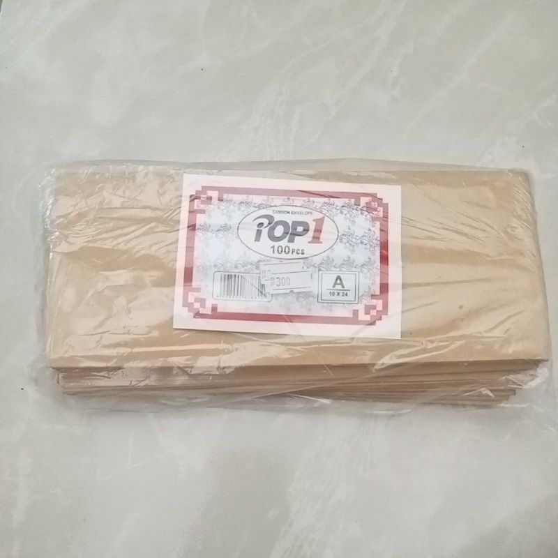 

Amplop coklat casing A/ samson A 10cm×24cm