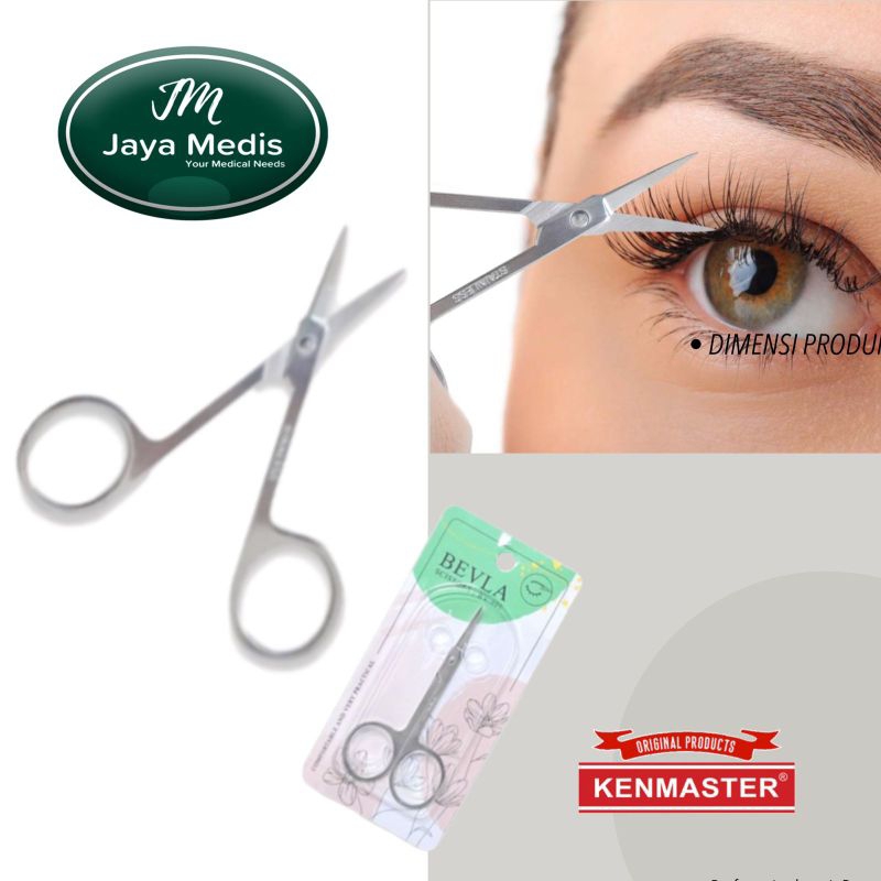 GUNTING ALIS - GUNTING BULU HIDUNG SCISSOR BC - 401 BELVA