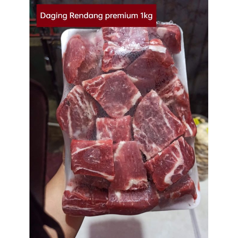 

Daging Rendang/Daging Semur 1kg/Daging sop tetelan 500gr premium halal