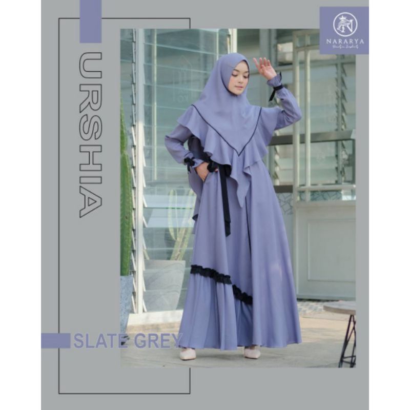 Gamis Set Urshia Size L Original by Nararya