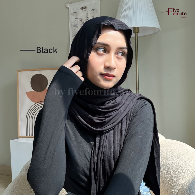 Safina Hijab - Pashmina Kaos Rayon Premium