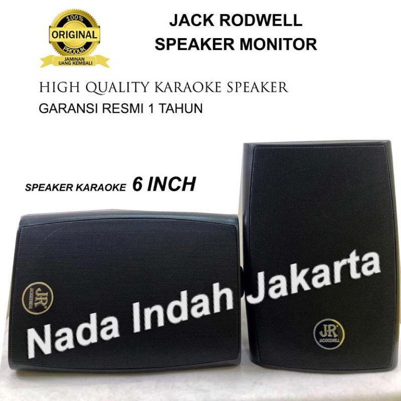 speaker pasif monitor 6 inch bracket JACK RODWELL JR 602