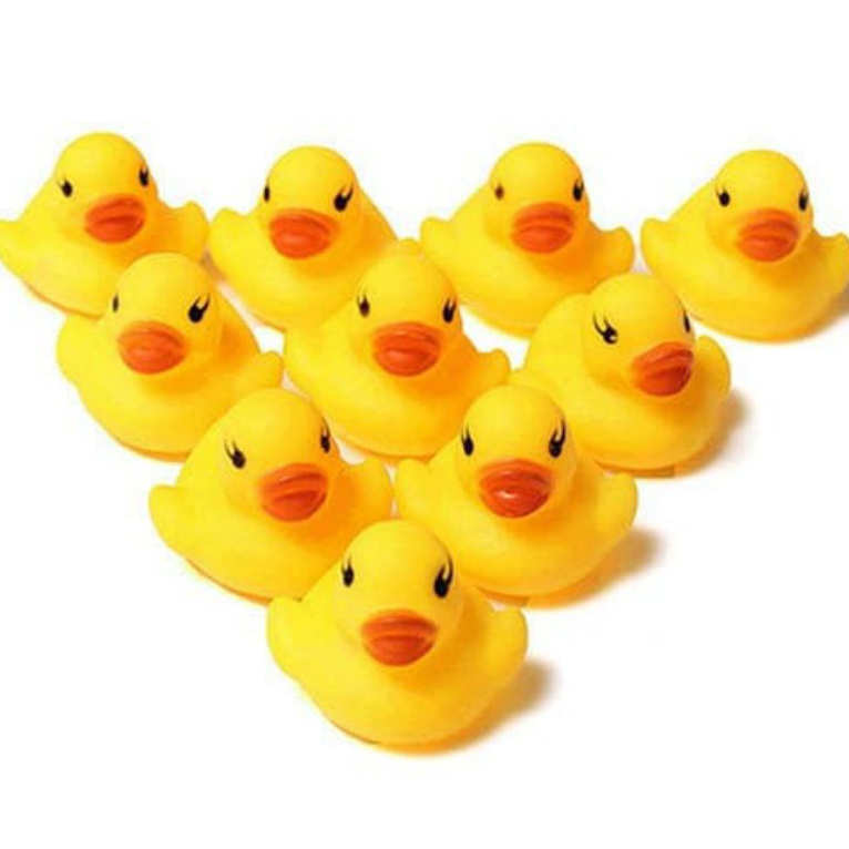 Bebek Karet Mainan Mandi Anak / Mainan edukasi Anak/ mainan bayi / bath toys