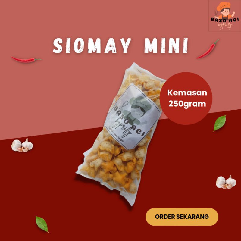 

SIOMAY MINI KERING EXTRA SIOMAY MINI 250GRAM BASO ACI BYPRILLY