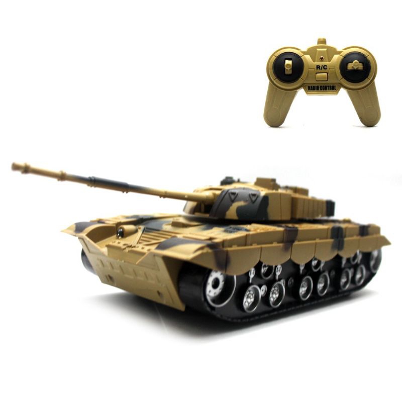 MAINAN MOBIL REMOTE CONTROL MILITARY WAR TANK / MILITARY EQUIPMENT TANK / SCALE 1:32 RC BATTLE TANK