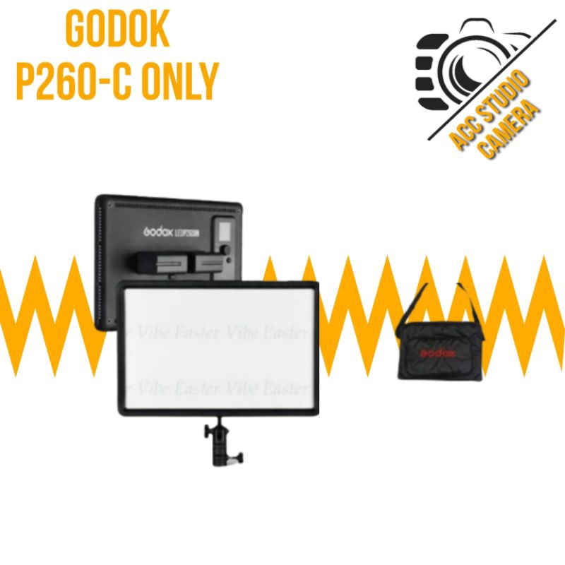 GODOX P260c VIDEOLIGHT GODOX P260C/PAKET P260C+STAND+TAS