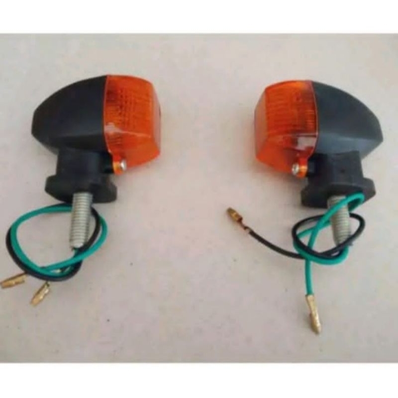 Lampu Sen Assy Sen Ninja Mini Kaca Orange 2 Buah Kualitas Terbaik