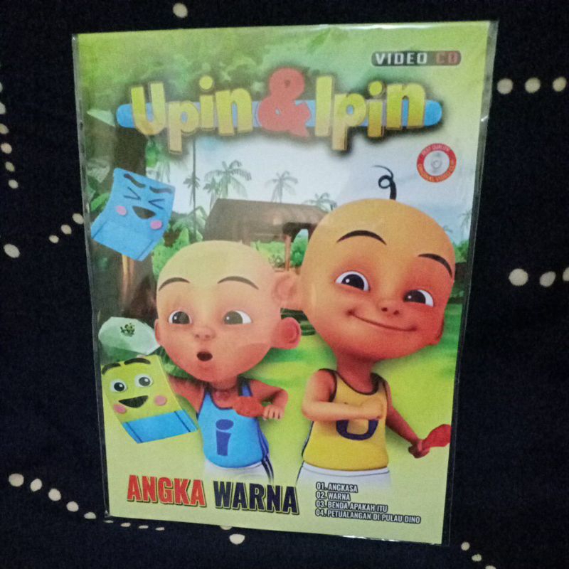VCD UPIN & IPIN ANGKA WARNA