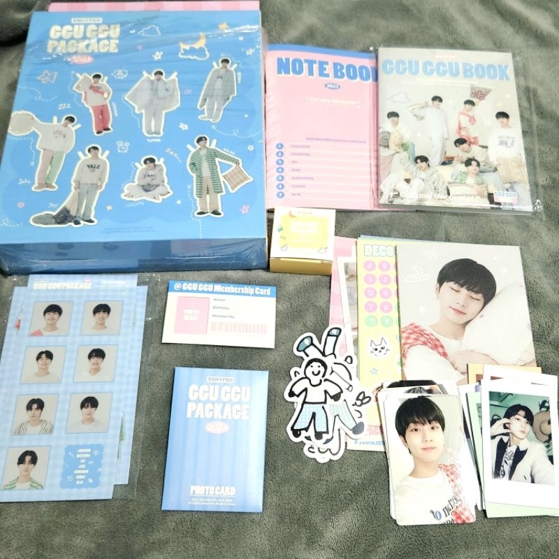 [SHARING] ENHYPEN - GGU GGU PACKAGE 2023 Photobook/ notebook/ Masking Tape / Sticker / Accordion / R