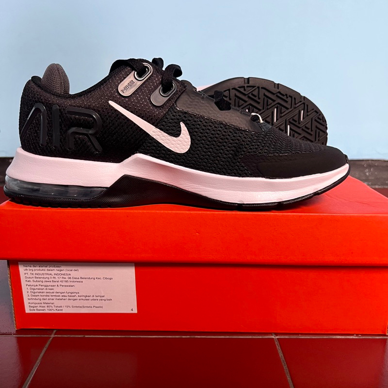 Nike Sepatu Latihan Pria AIR Max Alpha Trainer 4 - Hitam - Ukuran. 44