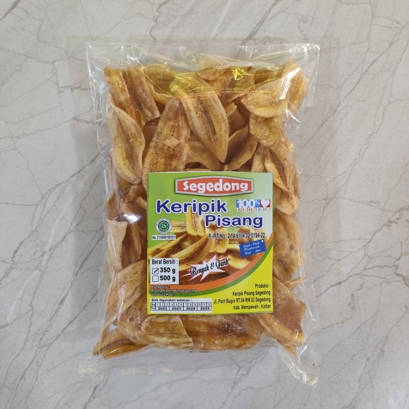 

Keripik Pisang Segedong Oleh Oleh Pontianak