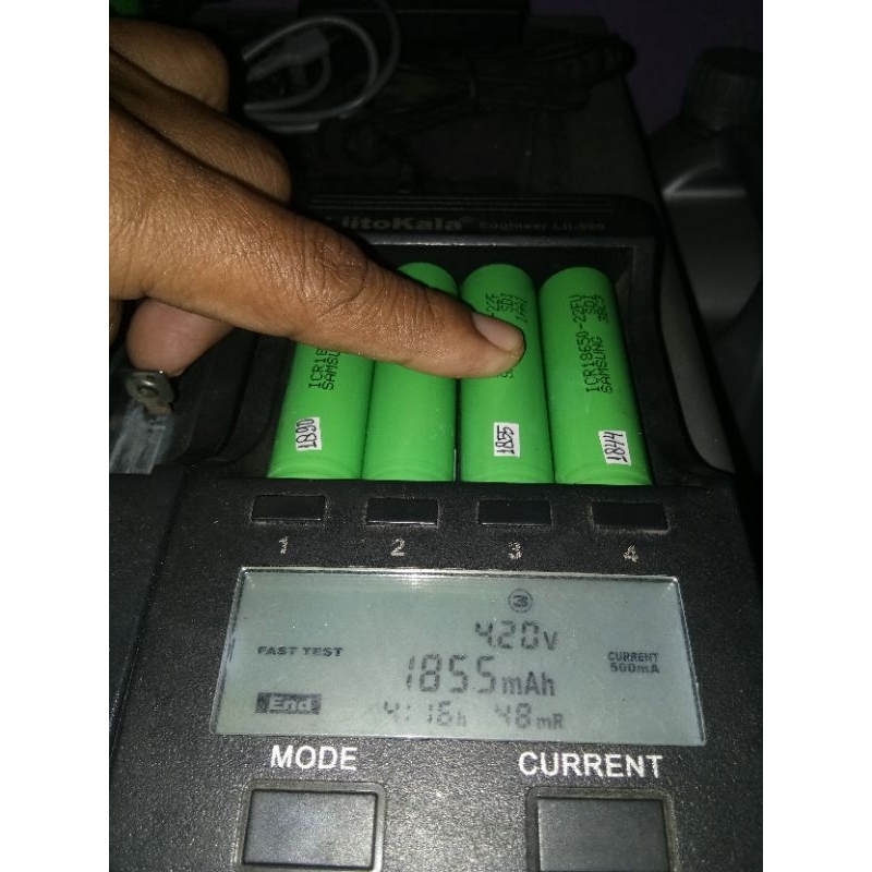 Baterai Copotan Laptop Type 18650 Real Capacity 1600 - 1900 maH