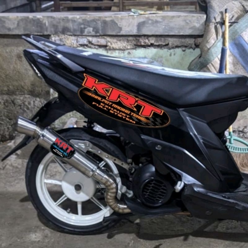 Leher Cobra Mio M3 50mm Knalpot Racing Team