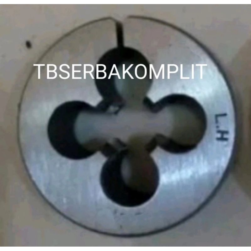 Snai INCH Drat Kiri RICH 1/4x19 BSPT / 1/2x14 BSPT / 5/8x14 BSPT LH Left Round Dies 1/4" X 19 BSPT /