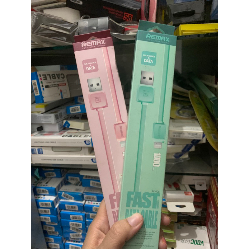 Remax  lightning fast data and charge cable / kabel ORIGINAL