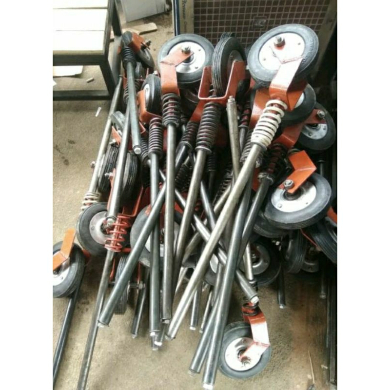 Roda Gletrek Belakang Gerobak / Gletrek Ban Mati