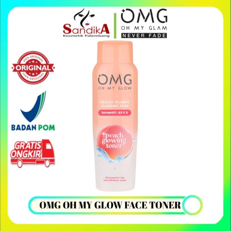 OMG OH MY GLOW Peach Glowing Toner 100 ml