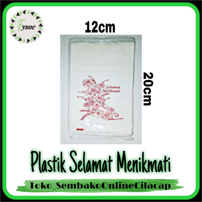 PLASTIK SELAMAT MENIKMATI | PLASTIK BUNGKUS SNACK HAJATAN