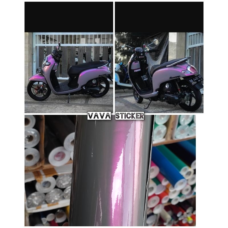 Sticker skotlet grey lembayung ungu/skotlet abu abu lembayung ungu/skotlet volcano grey