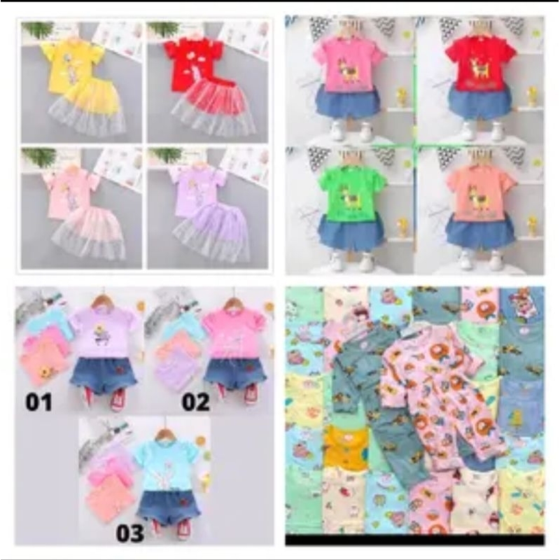 Live Lelang baju anak import