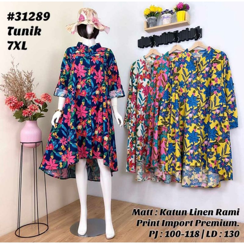 TUNIK BUNGA PREMIUM // DRESS IMORT PREMIUM // TERUSAN PREMIUM // FASHION PREMIUM MURAH