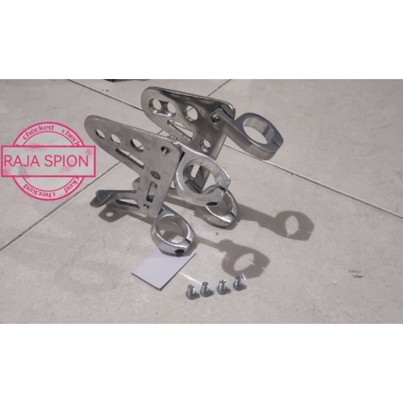 kupingan lampu rx king/breket lampu rxking lubang 30/kupingan lampu rxking model cnc