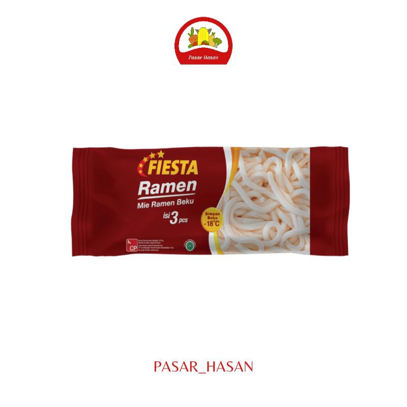 

Mie Ramen Isi 3 Fiesta | Frozen Food | Pasar Hasan