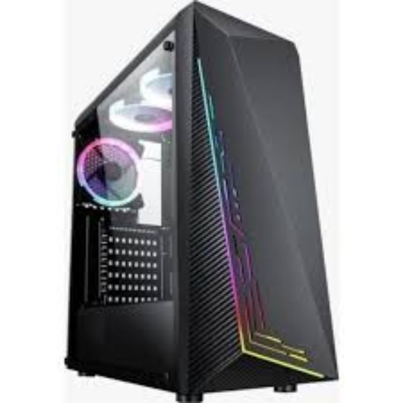 Pc Gaming Fulset Core i7/Ram 8gb/vga 2gb/Monitor Led 24in 75Hz/19inci Hdmi