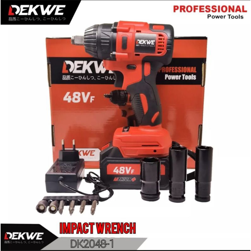 BOR BOSCH IMPACT WRENCH DK2048-1, MESIN  PEMBUKA BAUT BAN MOBIL MOTOR TERMURAH dekwe BOR MURAH BOR B
